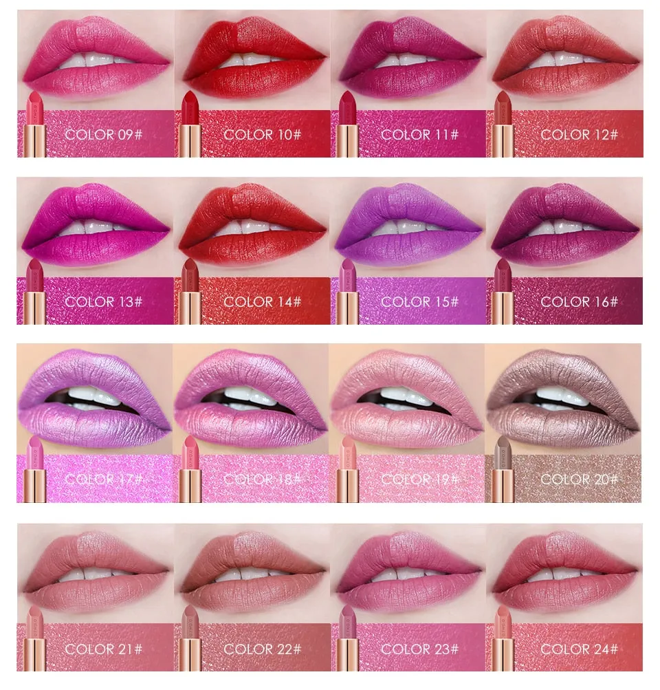 20 Colors Soft Cream Moisturizer Long Lasting Water proof lipstick