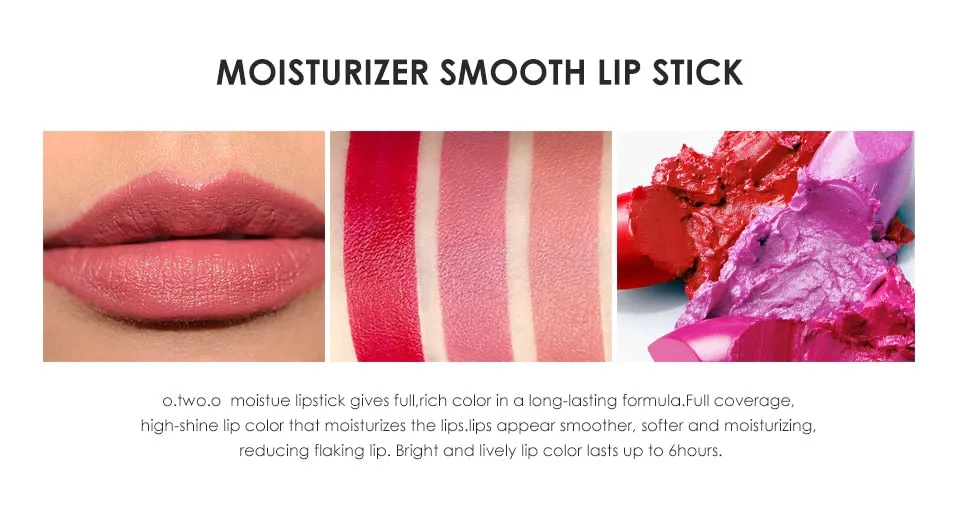 20 Colors Soft Cream Moisturizer Long Lasting Water proof lipstick