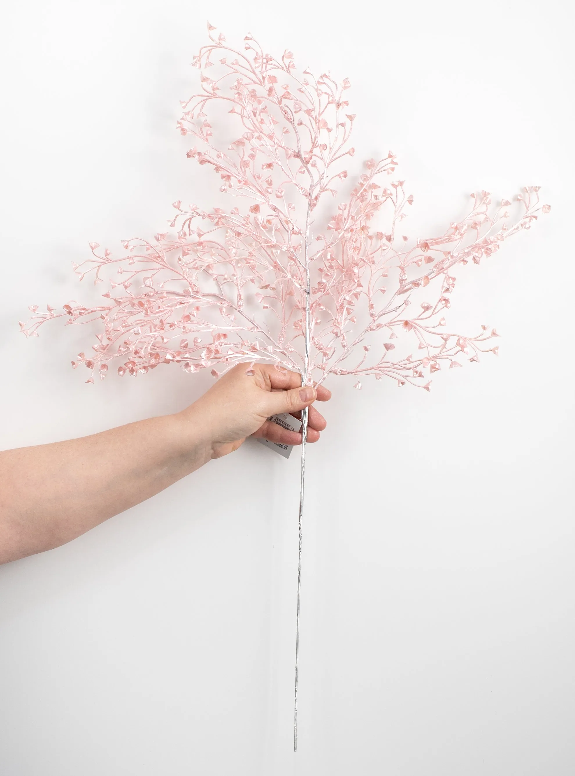 28" Pearl Mini Flower Spray: Pink