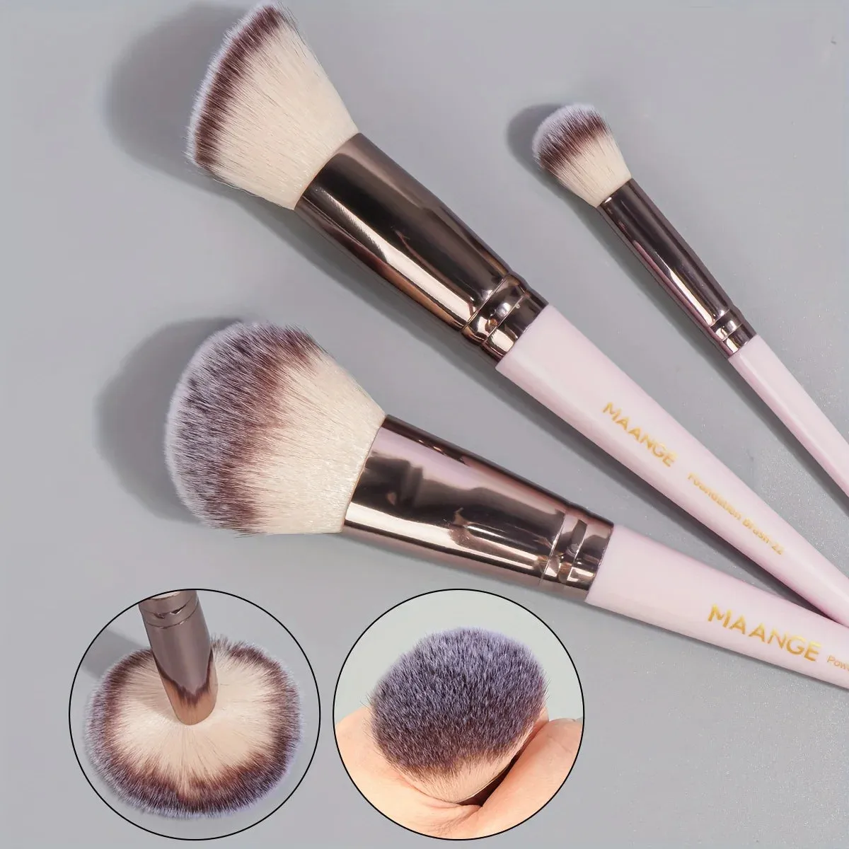 30pcs Professional Makeup Brush Set with Bag for Flawless Application