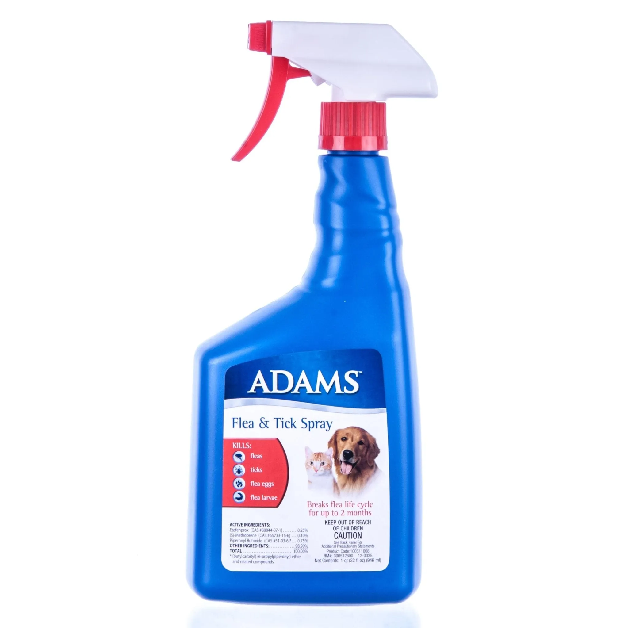 Adams Flea & Tick Spray, 16 oz