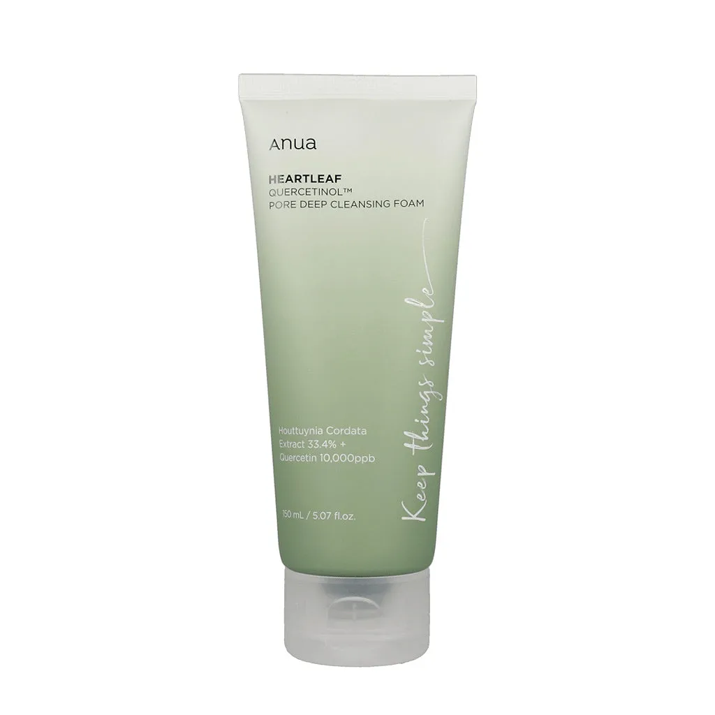 Anua Heartleaf Quercetinol Pore Deep Cleansing Foam 150ml