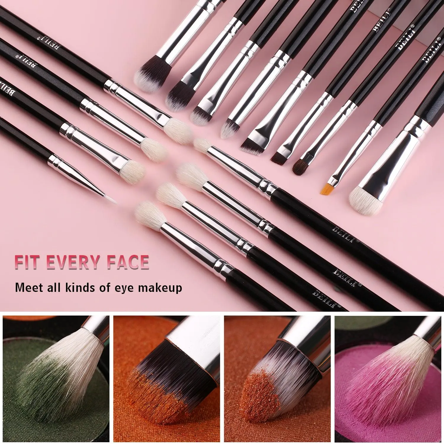 BEILI 30Pcs Professional Makeup Brush Set B30T With Holder/B30