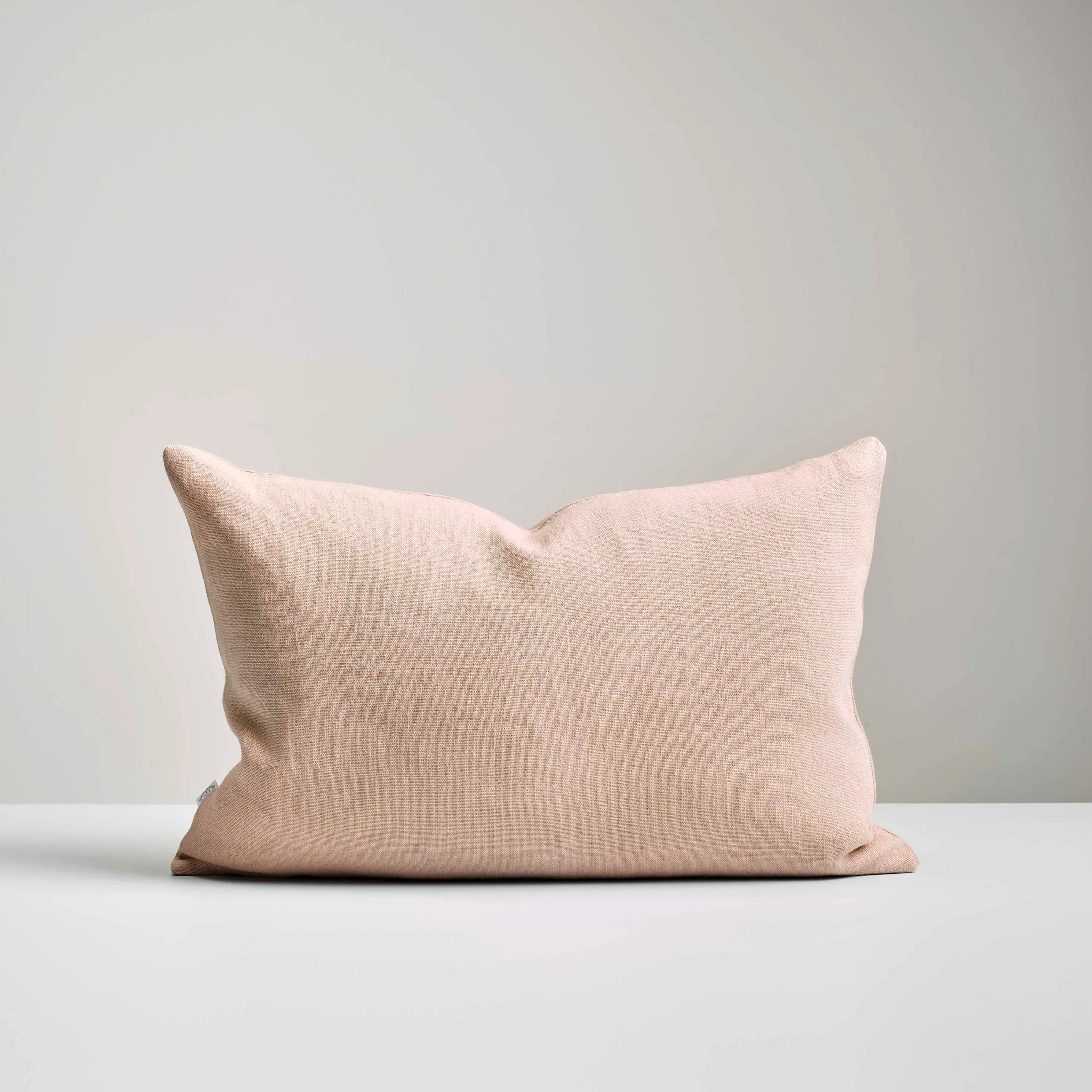 Blush Heavy Linen Cushion