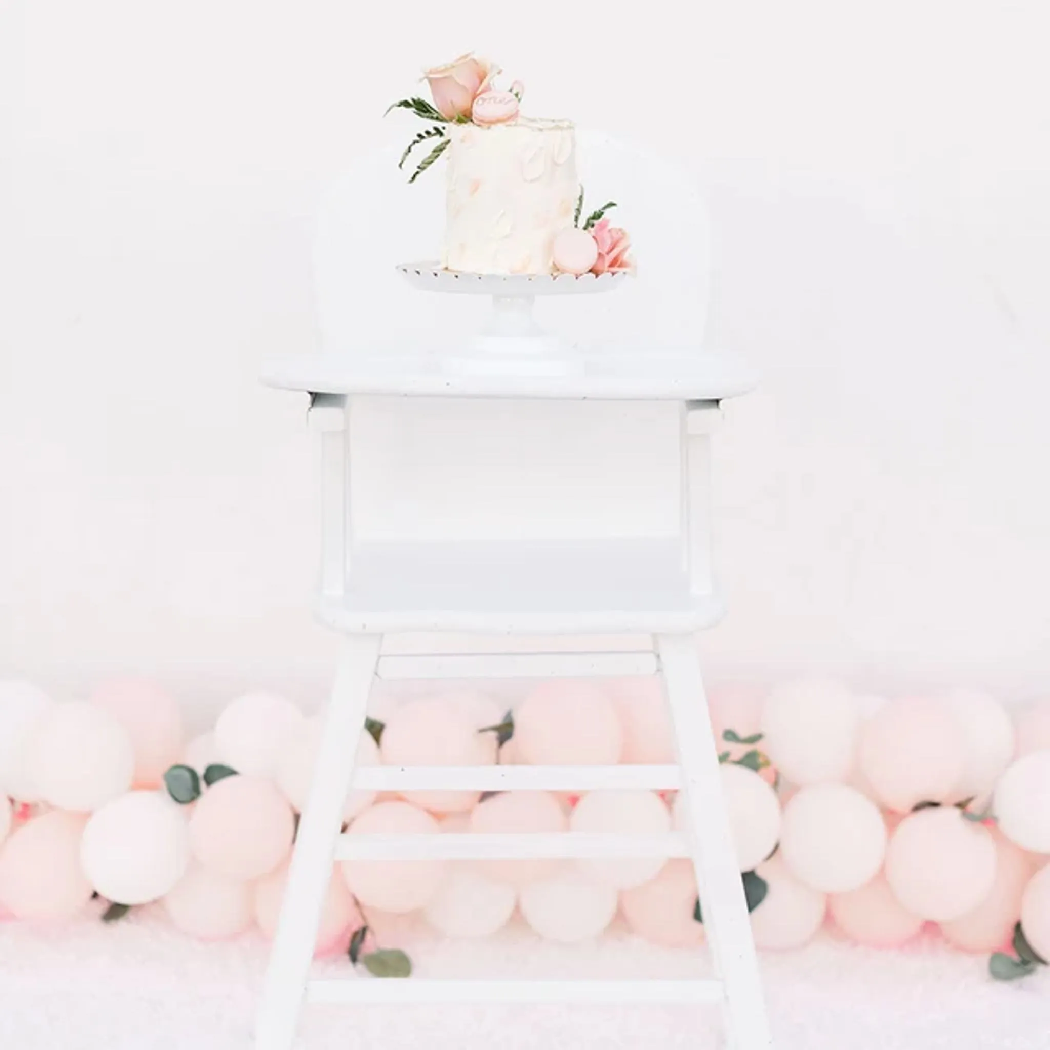 Chalk Pink Custom Layered Latex Balloons