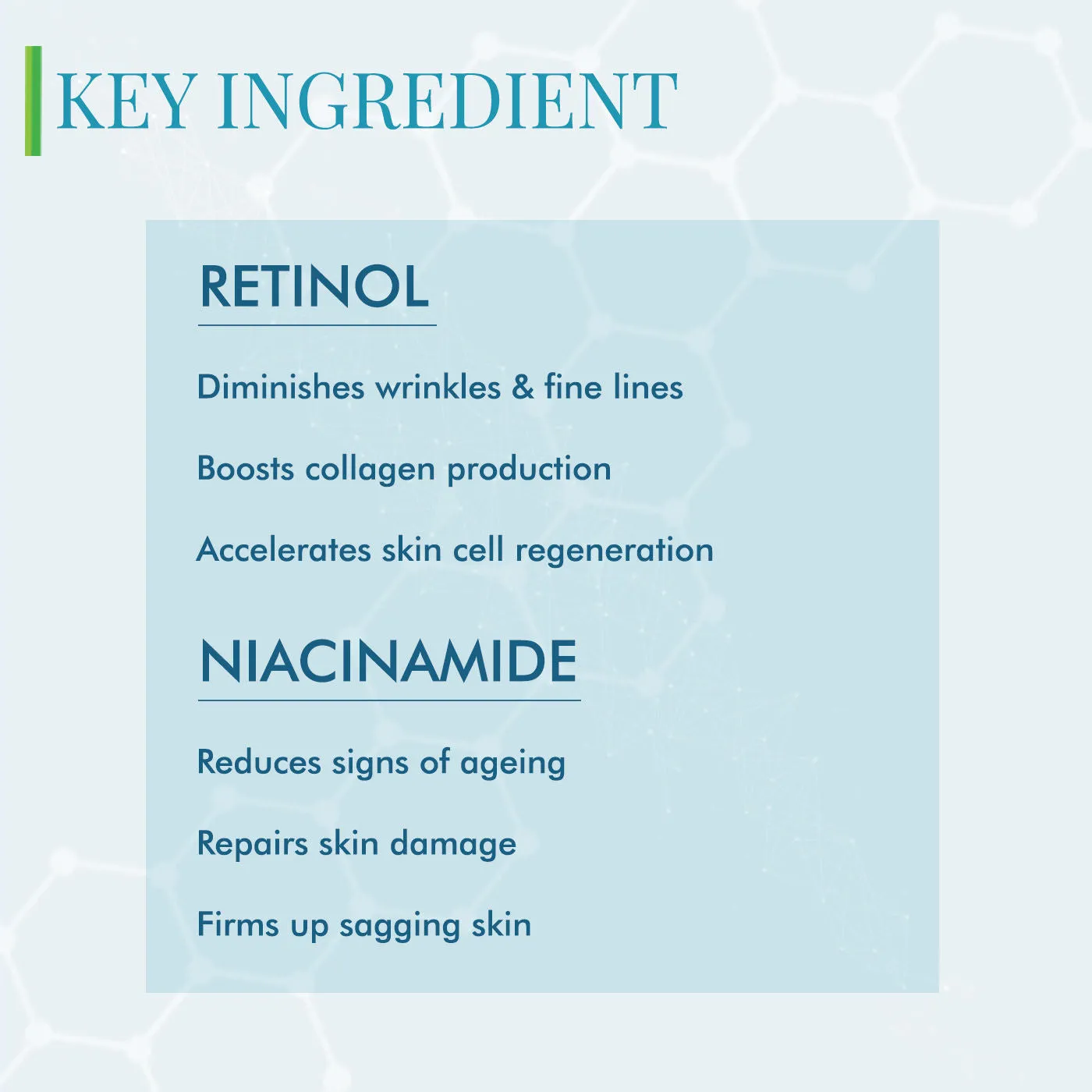 DermDoc Age Repair Face Serum with Retinol & Niacinamide (10 ml) | retinol serum | face serum for all skin type | anti aging serum | night face serum | anti ageing face serum