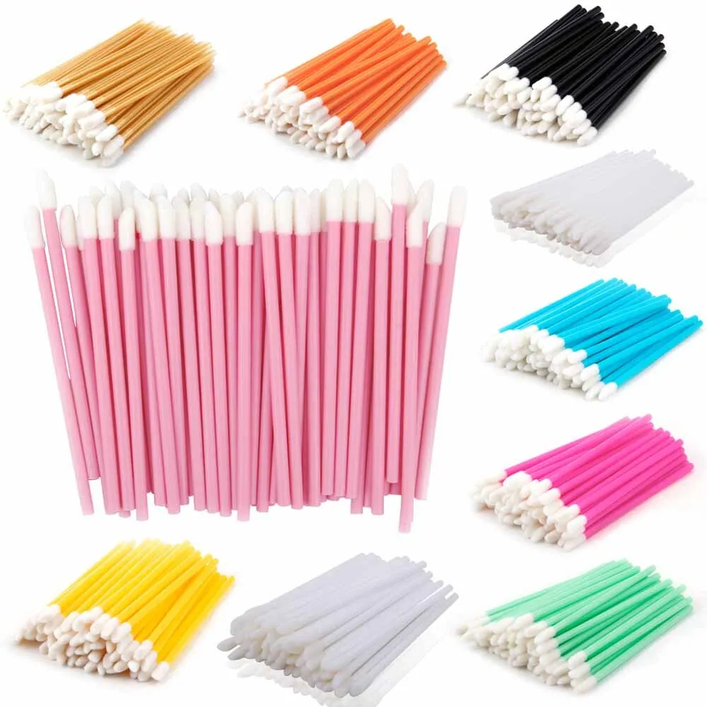 Disposable lip brush stick makeup brush