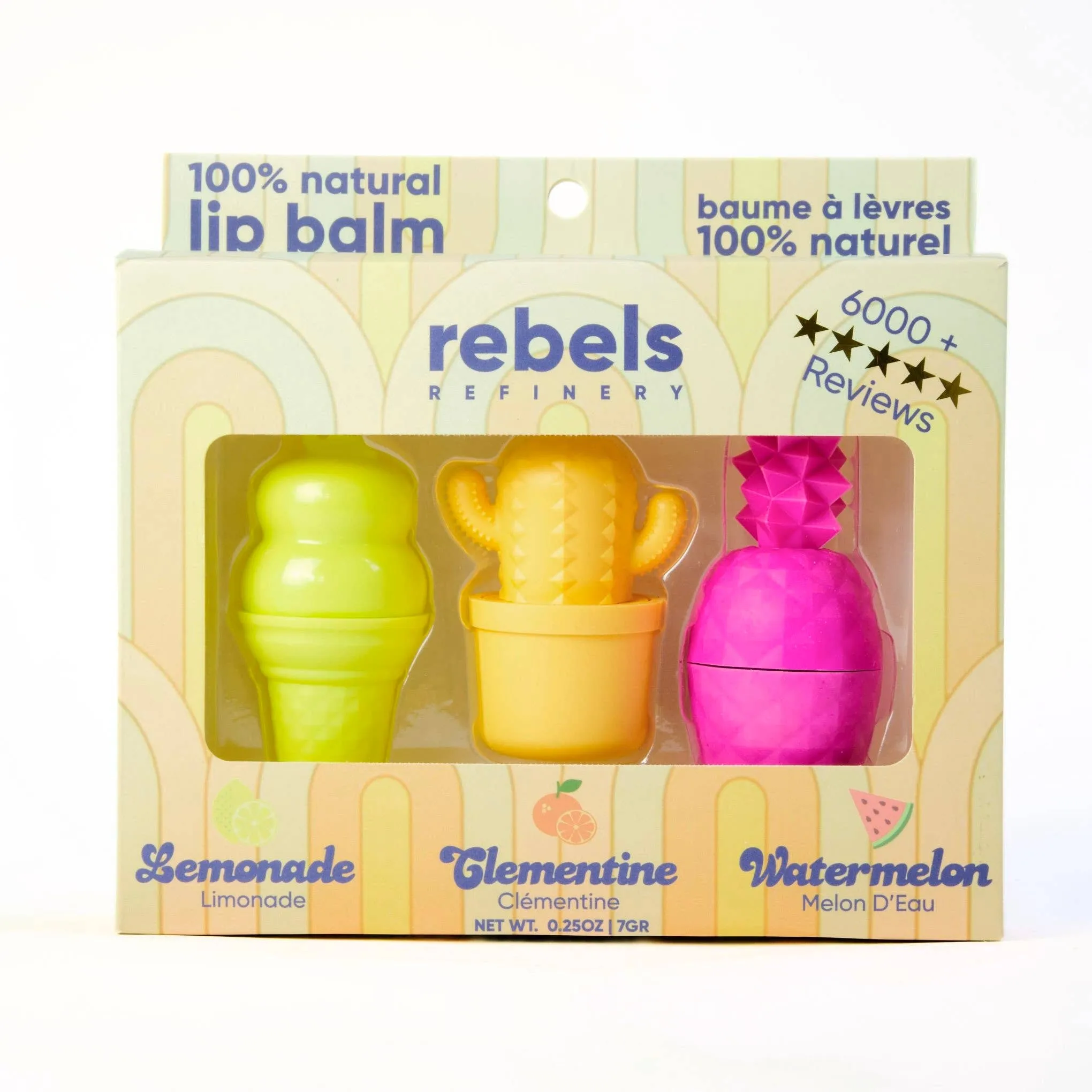 Lip Balm Gift Set Mixed SUMMER EDITION - 3 Pack