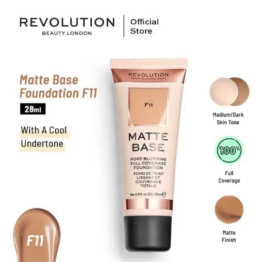 Makeup Revolution Matte Base Foundation