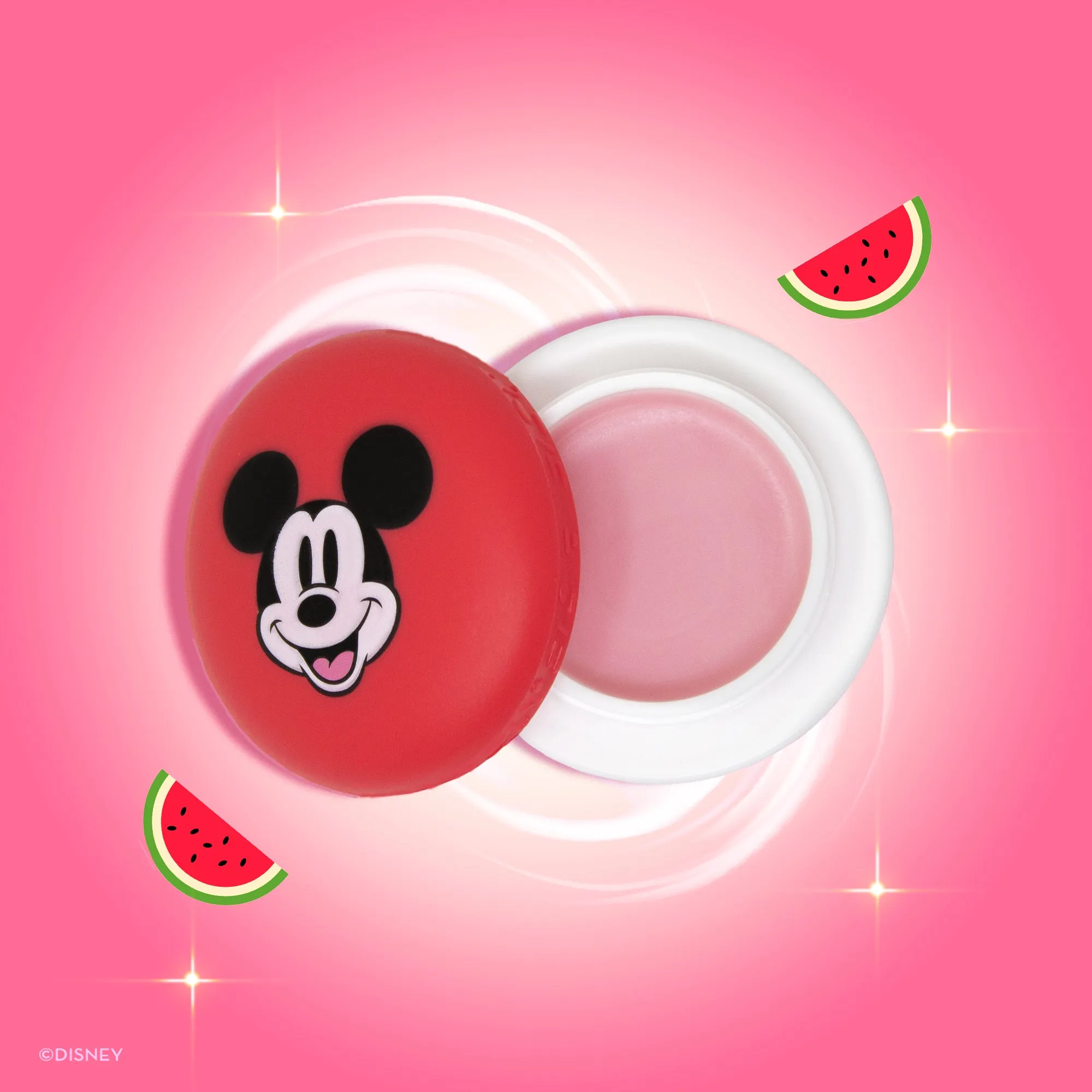 Mickey Mouse Macaron Lip Balm - Watermelon Taffy