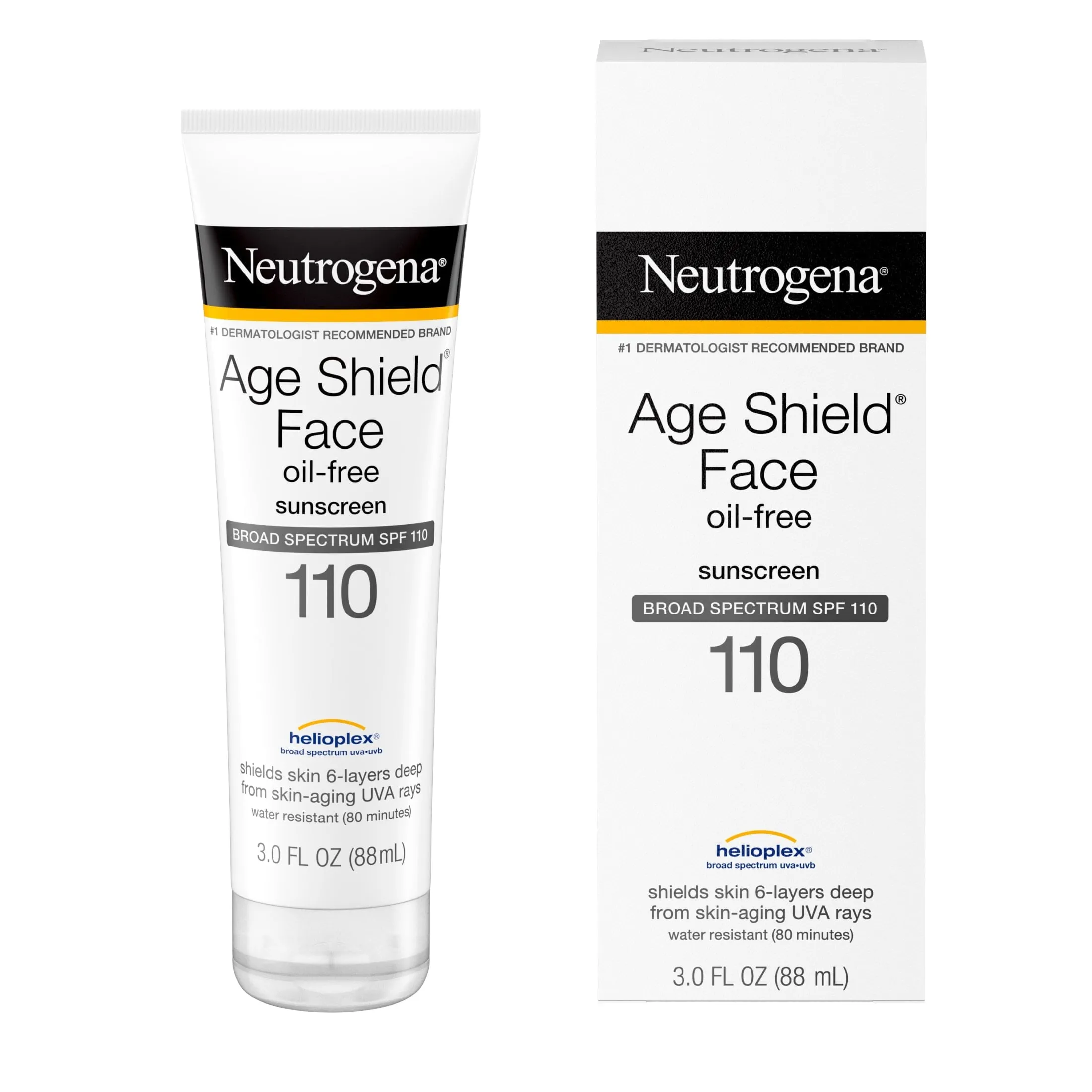 Neutrogena Age Shield Face Oil-Free Sunscreen SPF 110, 3 fl. oz