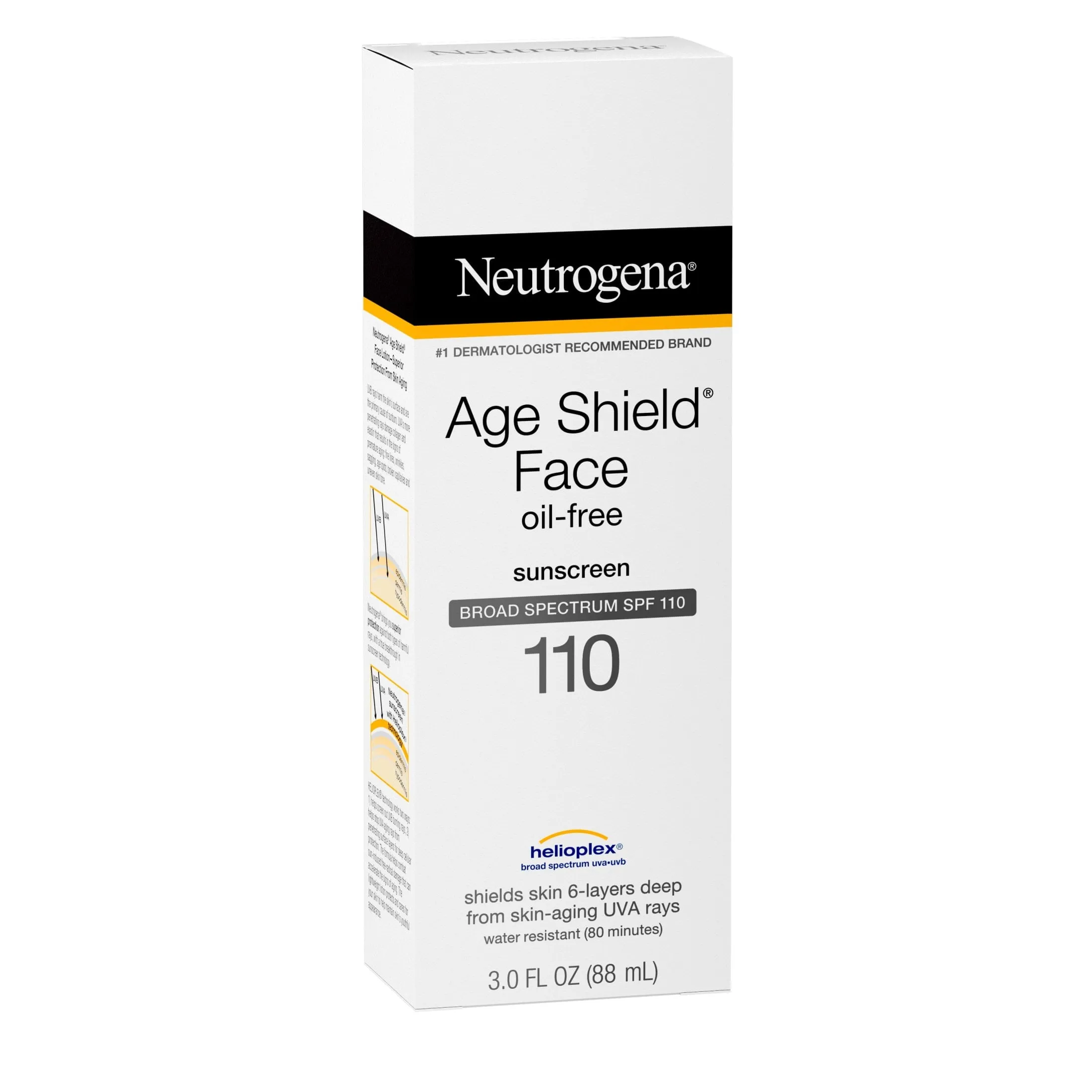 Neutrogena Age Shield Face Oil-Free Sunscreen SPF 110, 3 fl. oz