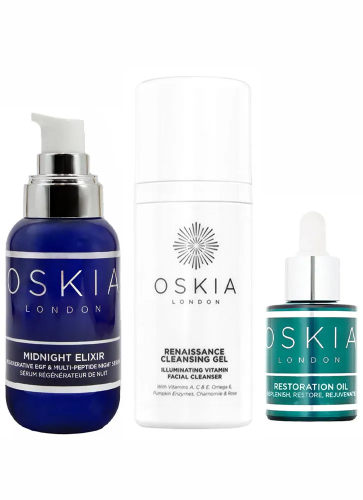 OSKIA Midnight Night Serum Routine