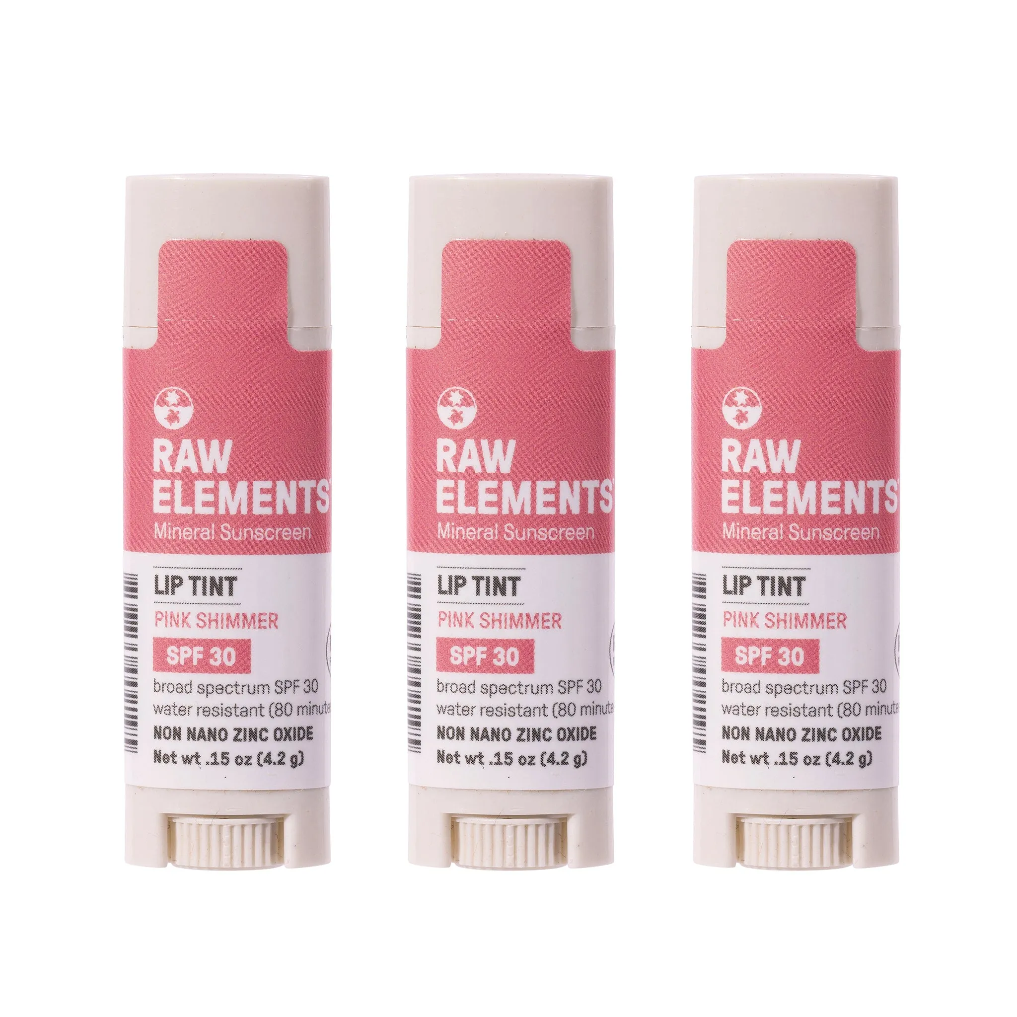 Pink Lip Shimmer SPF 30 - 3 Pack