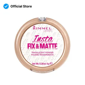 Rimmel Insta Fix & Matte Powder - Transparent