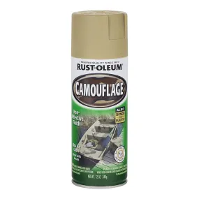 RUST-OLEUM Camouflage Spray 340g Aerosol Ultra Flat Sand