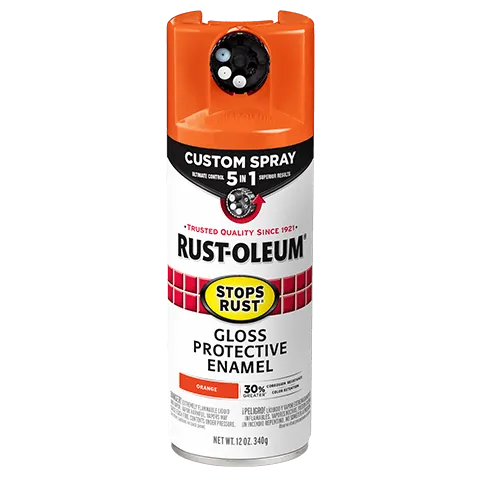 Rust-Oleum® Stops Rust® Protective Enamel with Custom Spray 5-in-1 - 6 Count