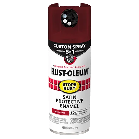 Rust-Oleum® Stops Rust® Protective Enamel with Custom Spray 5-in-1 - 6 Count