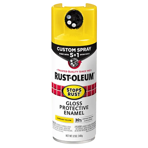 Rust-Oleum® Stops Rust® Protective Enamel with Custom Spray 5-in-1 - 6 Count