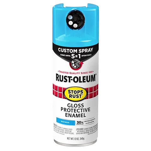 Rust-Oleum® Stops Rust® Protective Enamel with Custom Spray 5-in-1 - 6 Count