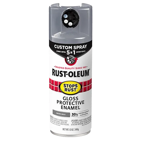 Rust-Oleum® Stops Rust® Protective Enamel with Custom Spray 5-in-1 - 6 Count