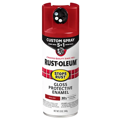 Rust-Oleum® Stops Rust® Protective Enamel with Custom Spray 5-in-1 - 6 Count