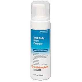 Secura Antimicrobial Perineal Wash Foam 4.5 oz. Bottle Scented, 1 Count