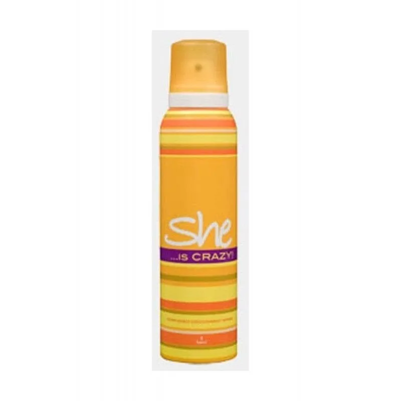 She is Crazy Deodorant Body Spray for Women - 150ml