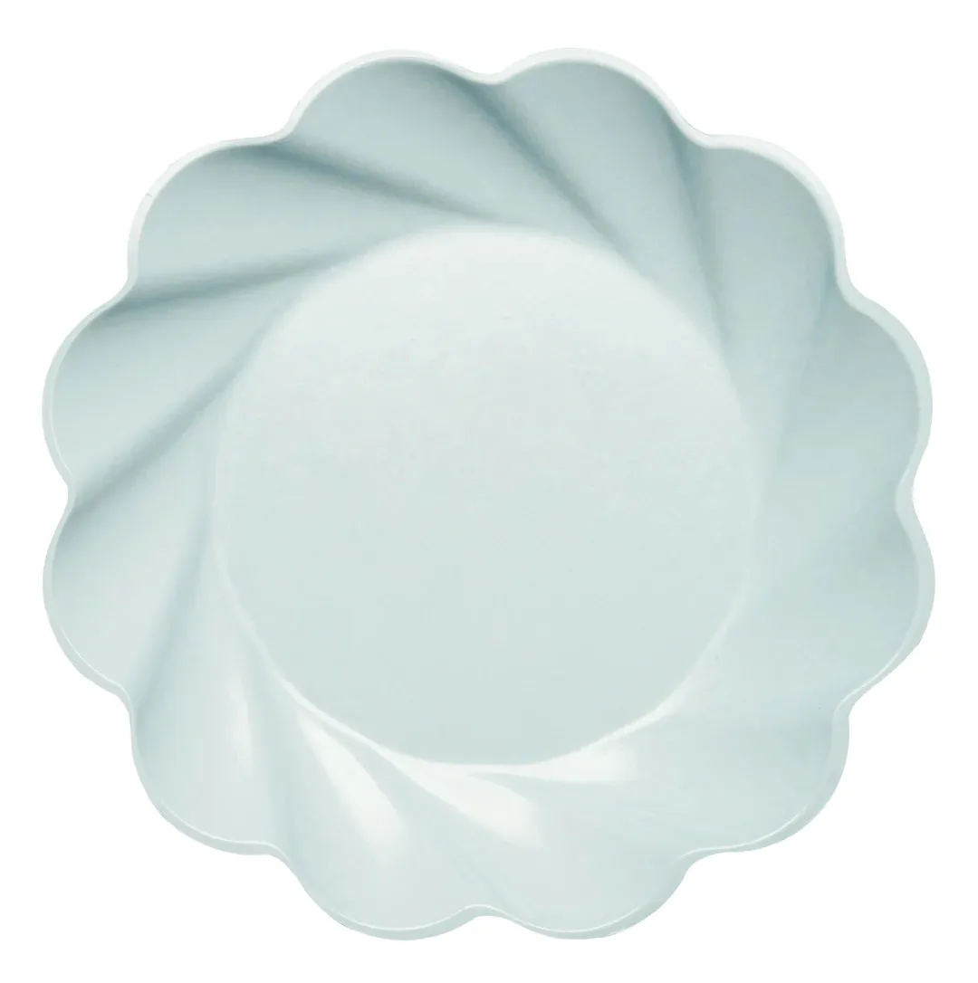 Simply Eco Compostable Dinner Plates in Sky Blue Set/8