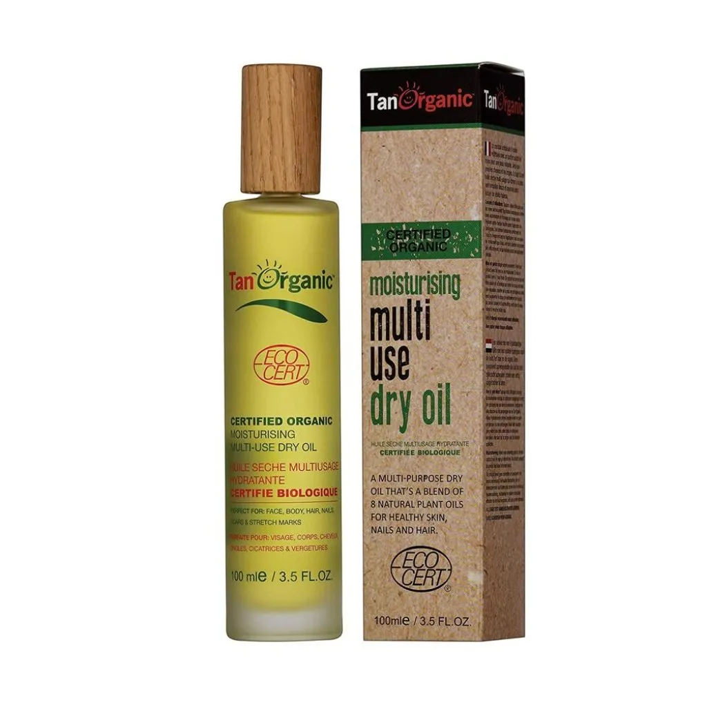 Tan Organic Multi Use Moisturising Dry Oil