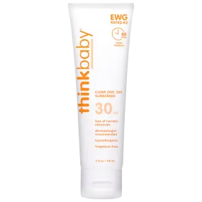 Thinkbaby SPF 30 Clear Zinc Sunscreen