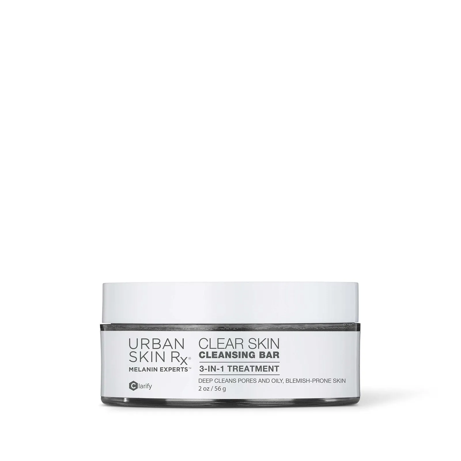 URBAN SKIN RX CLEAR SKIN CLEANSING BAR 2.0 OZ