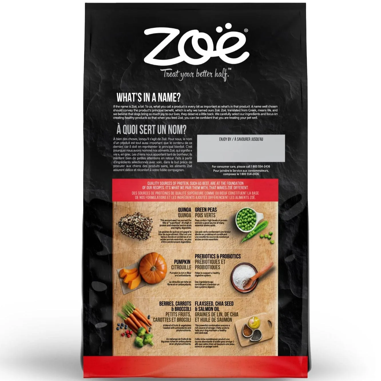 Zoë Dog Grain Free Beef with Peas & Pumpkin Dry Dog Food